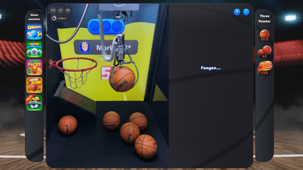 Cash Crab Casinos Spiel Three Pointer Gewinn