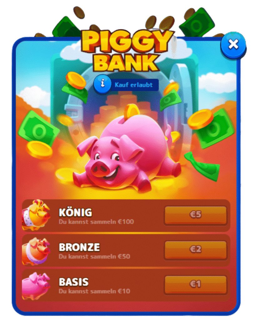 Cash Crab Sparschwein Feature