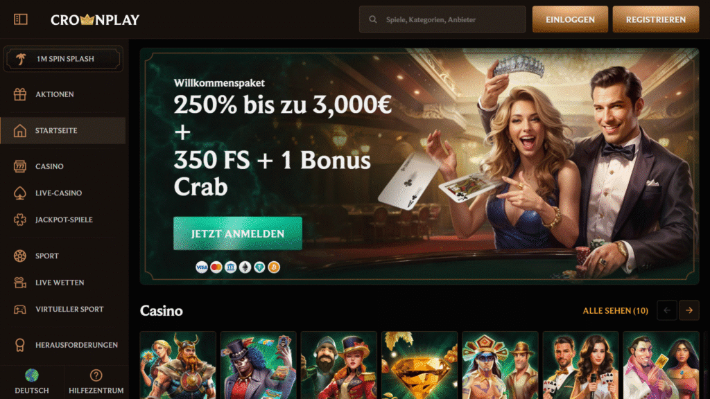 crownplay casino wallpaper deutsch 1