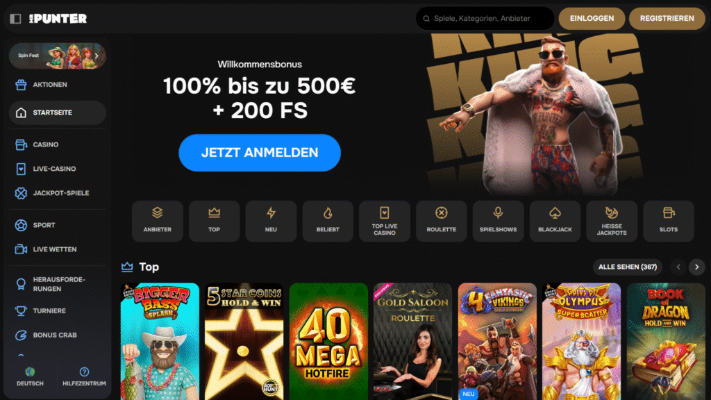 mrpunter casino wallpaper deutsch 1