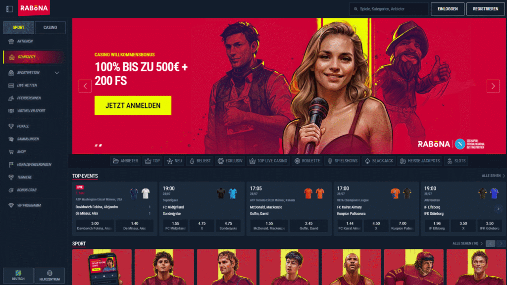 rabona casino wallpaper deutsch 1