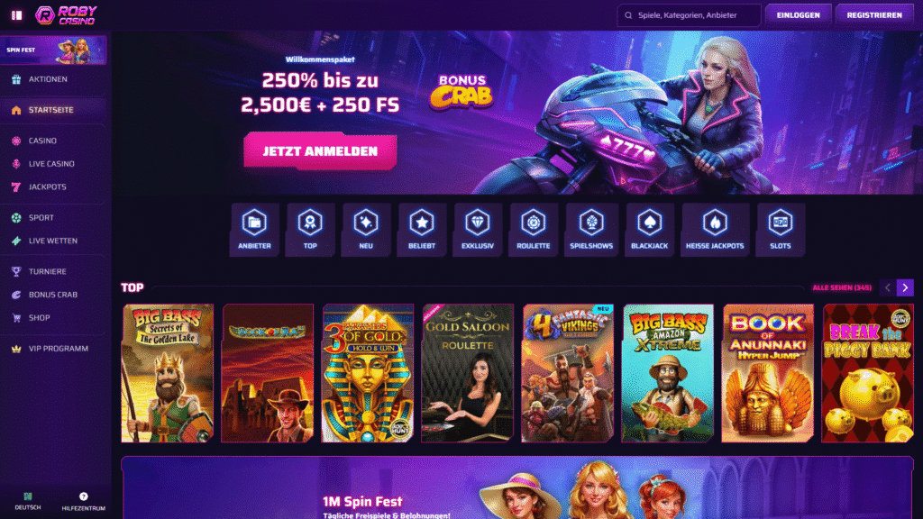 roby casino wallpaper deutsch 1
