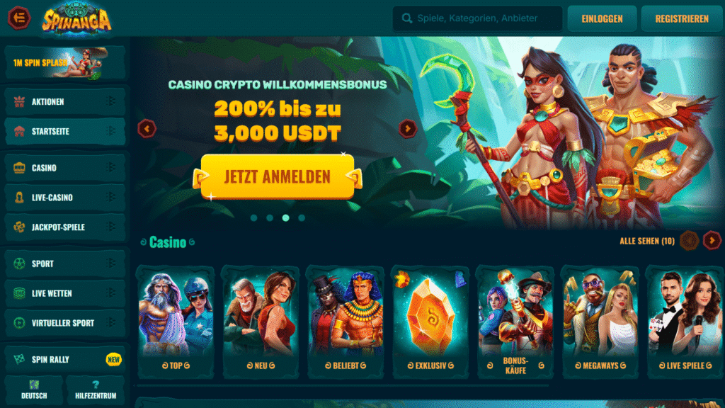 spinanga casino wallpaper deutsch 1